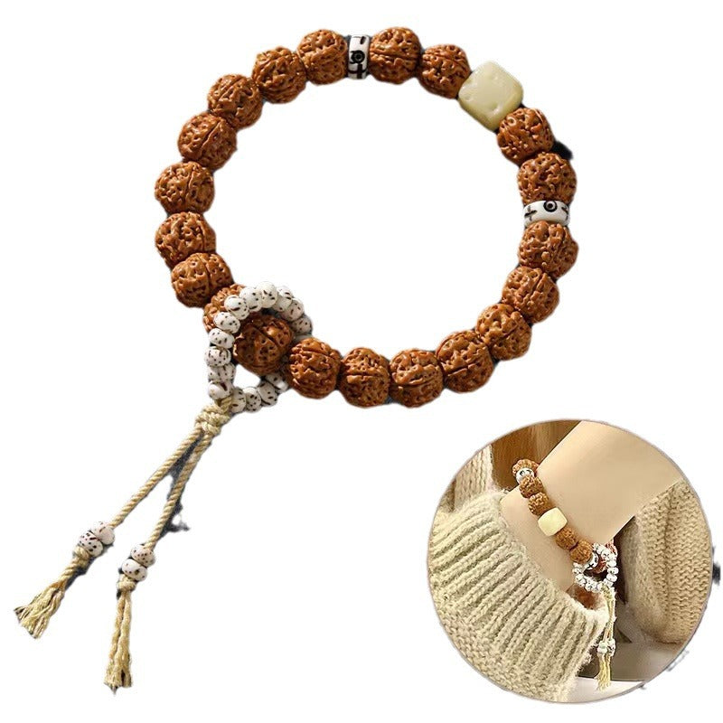 Serenemyst Nepal Vajra Bodhi Seed Fortune Bracelet