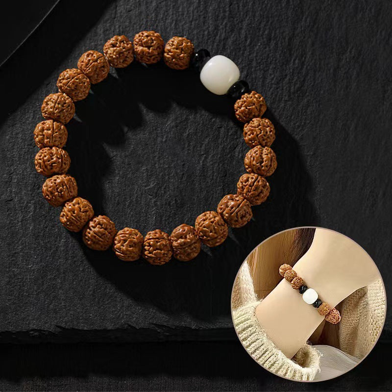 Serenemyst Nepal Vajra Bodhi Seed Fortune Bracelet