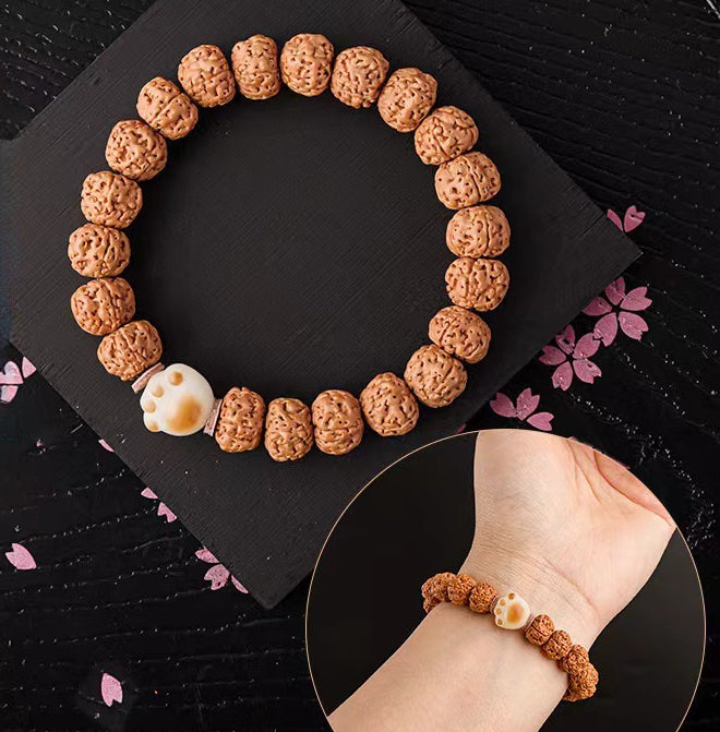 Serenemyst Nepal Vajra Bodhi Seed Fortune Bracelet