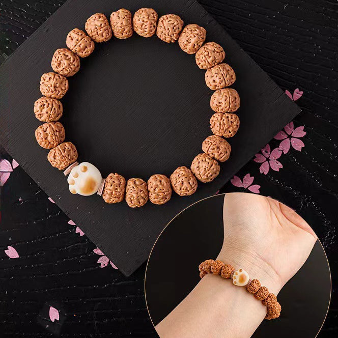 Serenemyst Nepal Vajra Bodhi Seed Fortune Bracelet