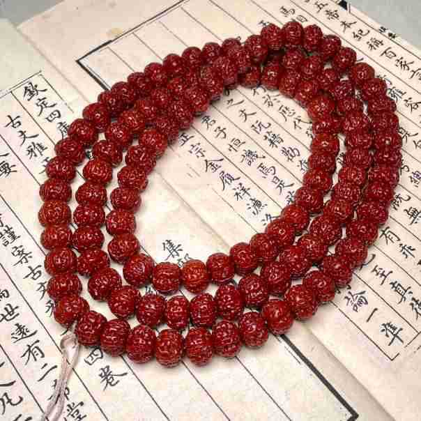 Serenemyst Nepal Vajra Bodhi Seed Buddha Beads Meditation Mala Bracelet