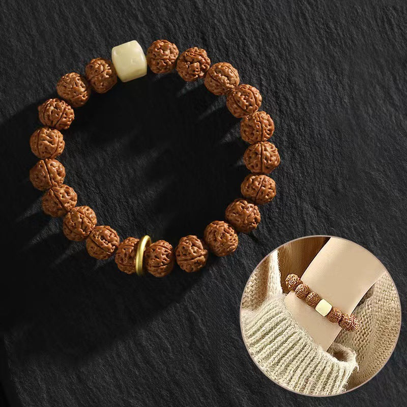 Serenemyst Nepal Vajra Bodhi Seed Fortune Bracelet