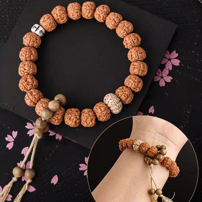 Serenemyst Nepal Vajra Bodhi Seed Fortune Bracelet