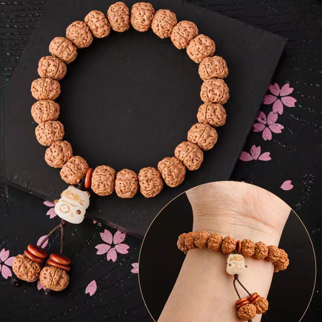 Serenemyst Nepal Vajra Bodhi Seed Fortune Bracelet