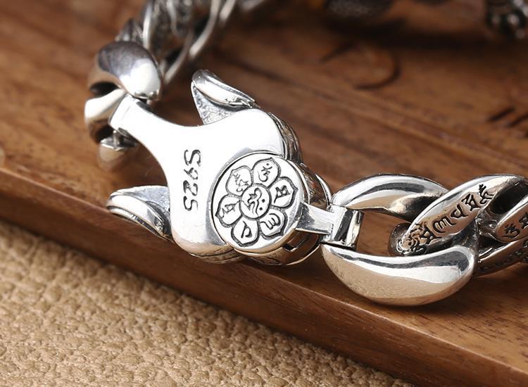 Serenemyst  925 Silver Retro Vajra Pixiu Bracelet