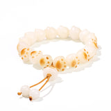 Serenemyst Handmade Bodhi Root Cat Claw Lucky Bracelet