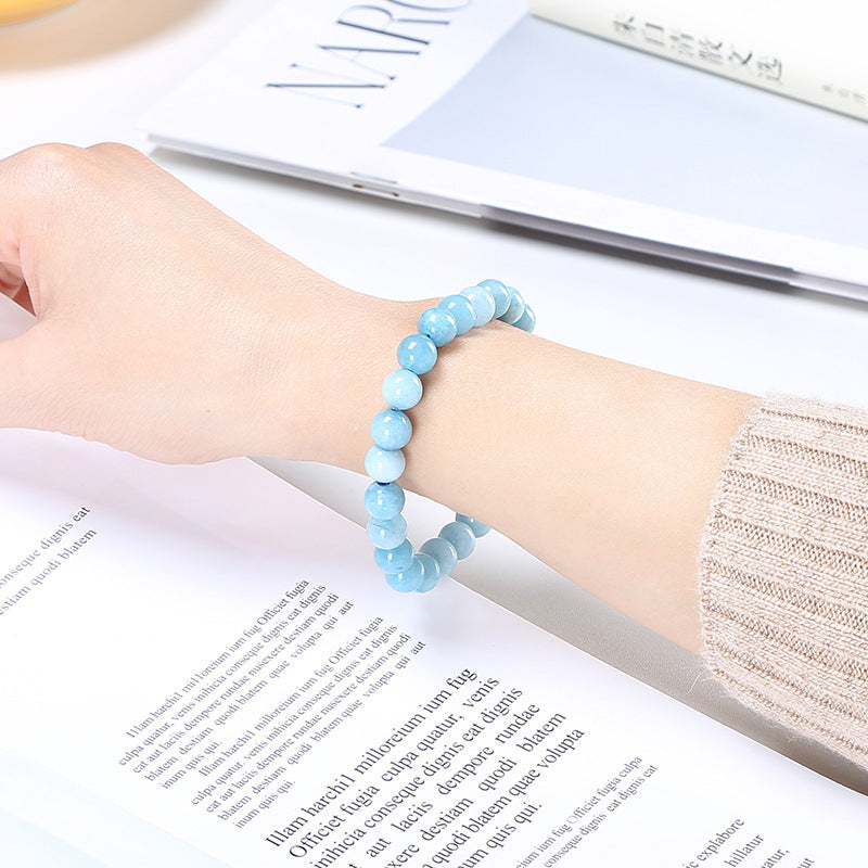 Serenemyst Natural Aquamarine Serenity Healing Bracelet