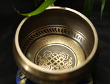 Serenemyst Handmade Tibetan Copper Singing Bowl for Meditation and Healing