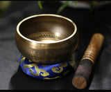 Serenemyst Handmade Tibetan Copper Singing Bowl for Meditation and Healing