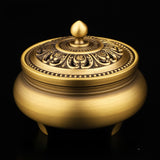 Serenemyst Pure Copper Double Koi Fish Meditation Healing Incense Burner