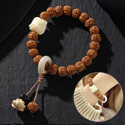 Serenemyst Nepal Vajra Bodhi Seed Fortune Bracelet