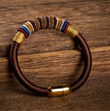 Serenemyst Handmade Red String Kasyapa Style Magnetic Buckle  Protection Bracelet