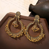 Serenemyst Handmade Bohemian Retro Ethnic Style Wealth Earrings
