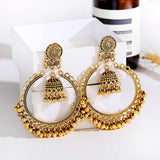 Serenemyst Handmade Bohemian Retro Ethnic Style Wealth Earrings