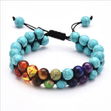 Serenemyst Selected Colorful Gemstone Combination Energy Bracelet