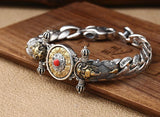 Serenemyst  925 Silver Retro Vajra Pixiu Bracelet