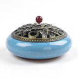 Serenemyst Handmade Dehua Ceramic Healing Harmony Incense Burner