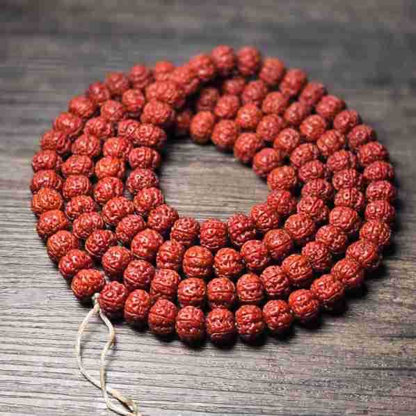 Serenemyst Nepal Vajra Bodhi Seed Buddha Beads Meditation Mala Bracelet