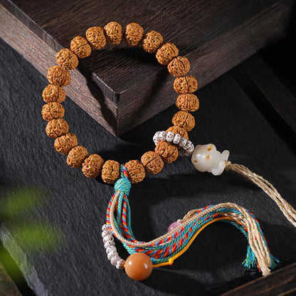 Serenemyst Nepal Vajra Bodhi Seed Fortune Bracelet