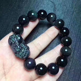 Serenemyst Natural Rainbow Eye Obsidian Pixiu Bracelet