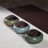 Serenemyst Handmade Longquan Celadon Healing Harmony Incense Burner