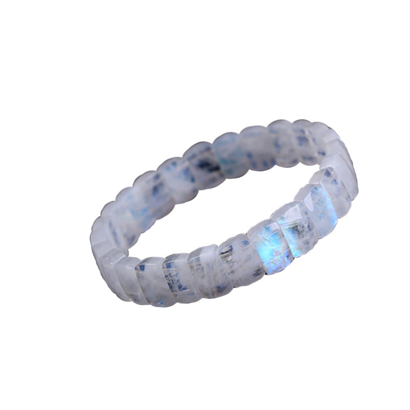 Serenemyst Natural Blue Moonstone Healing Protection Bracelet