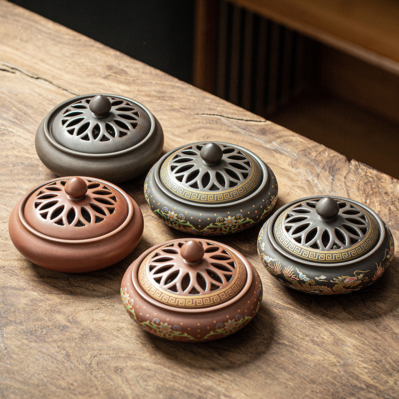 Serenemyst Zen Ceramic Meditation Healing Incense Burner