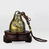 Serenemyst Handmade Feng Shui Koi Fish Phenix Protection Luck Wind Bell
