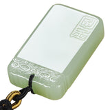 Serenemyst Handmade Afghan Jade Cloud Pattern Healing Pendant