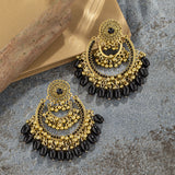Serenemyst Retro Alloy Wealth Earrings With Hollow Bell Tassel
