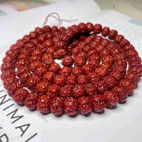 Serenemyst Nepal Vajra Bodhi Seed Buddha Beads Meditation Mala Bracelet