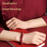 Serenemyst Cinnabar Pixiu Fortune Protection Bracelet