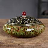 Serenemyst Handmade Dehua Ceramic Healing Harmony Incense Burner