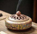 Serenemyst Zen Ceramic Meditation Healing Incense Burner