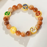 Serenymyst Bodhi Seed Five Directions Meditation Bracelet