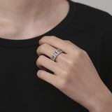 Serenemyst Taoist Mountain Ghost Protection Evil-Repelling Open Ring