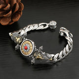 Serenemyst  925 Silver Retro Vajra Pixiu Bracelet