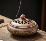 Serenemyst Zen Ceramic Meditation Healing Incense Burner