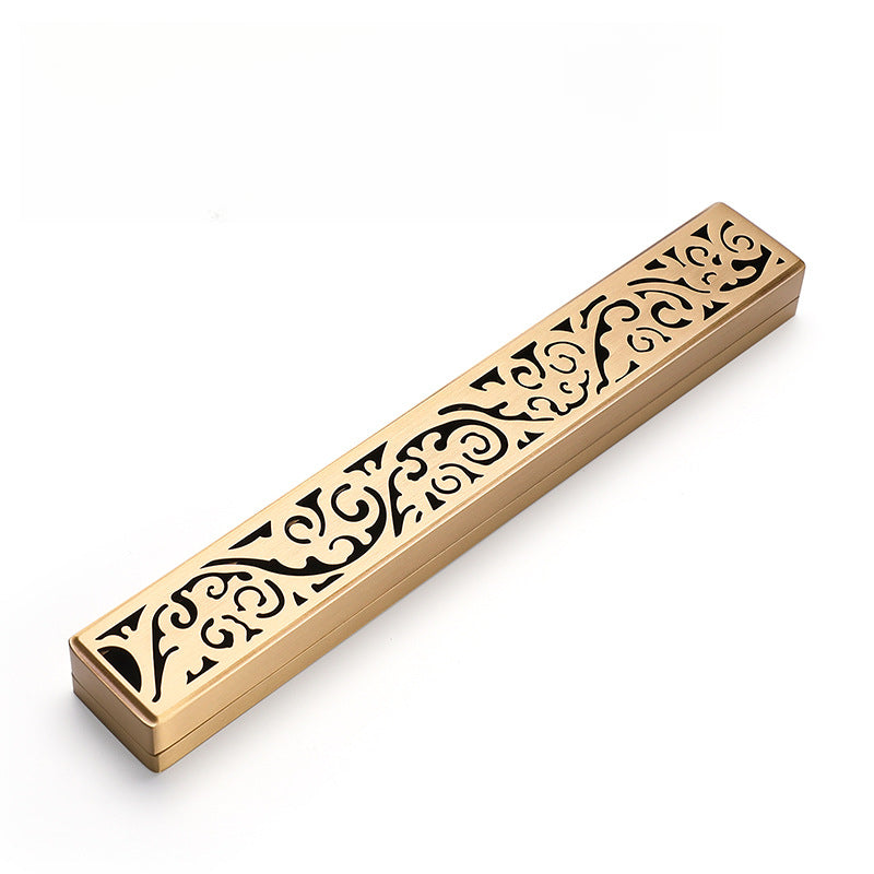 Serenemyst Pure Copper Vintage Hollow-out Meditation Incense Aromatherapy Box