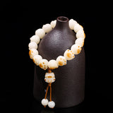 Serenemyst Handmade Bodhi Root Cat Claw Lucky Bracelet