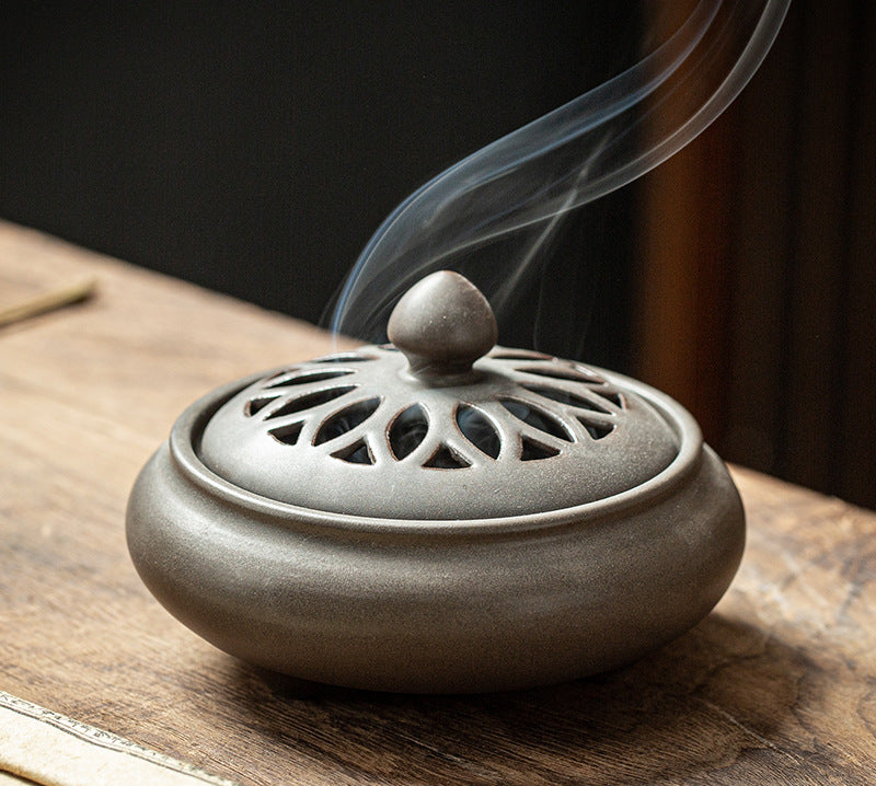 Serenemyst Zen Ceramic Meditation Healing Incense Burner