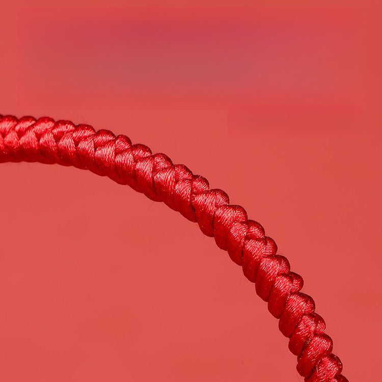 Serenemyst Red String Chinese Zodiac Peace Bead Protection Bracelet