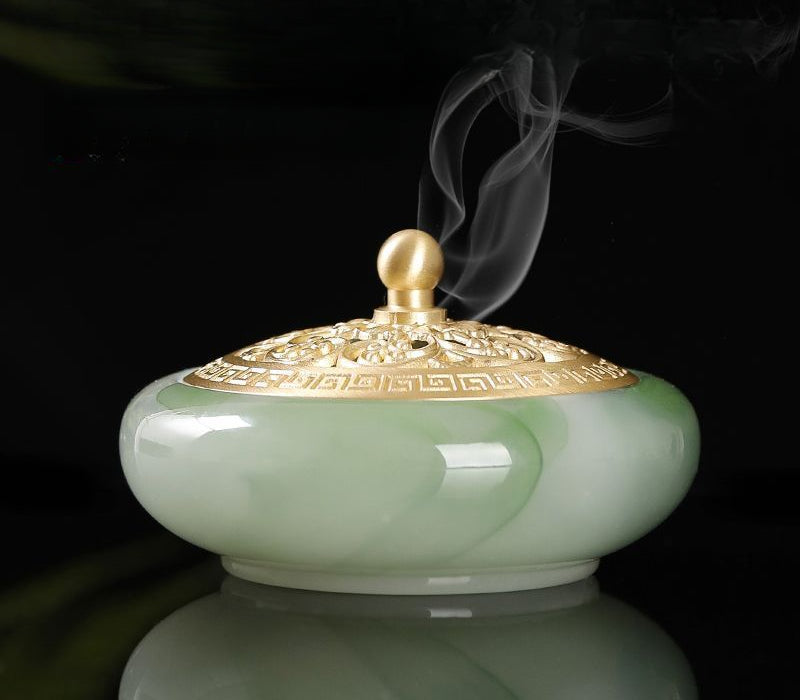 Serenemyst Glass Zen Meditation Healing Incense Burner