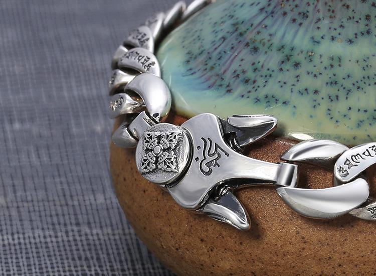 Serenemyst  925 Silver Retro Vajra Pixiu Bracelet