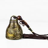 Serenemyst Handmade Feng Shui Koi Fish Phenix Protection Luck Wind Bell