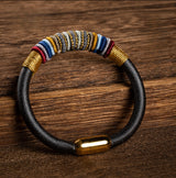 Serenemyst Handmade Red String Kasyapa Style Magnetic Buckle  Protection Bracelet