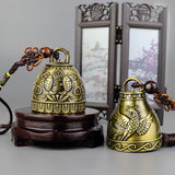 Serenemyst Handmade Feng Shui Koi Fish Phenix Protection Luck Wind Bell