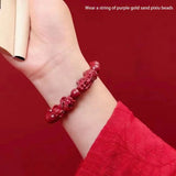 Serenemyst Cinnabar Pixiu Fortune Protection Bracelet