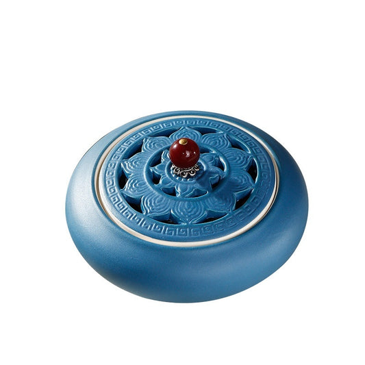 Serenemyst Lotus Heart Ceramic Incense Burner