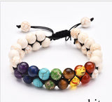 Serenemyst Selected Colorful Gemstone Combination Energy Bracelet